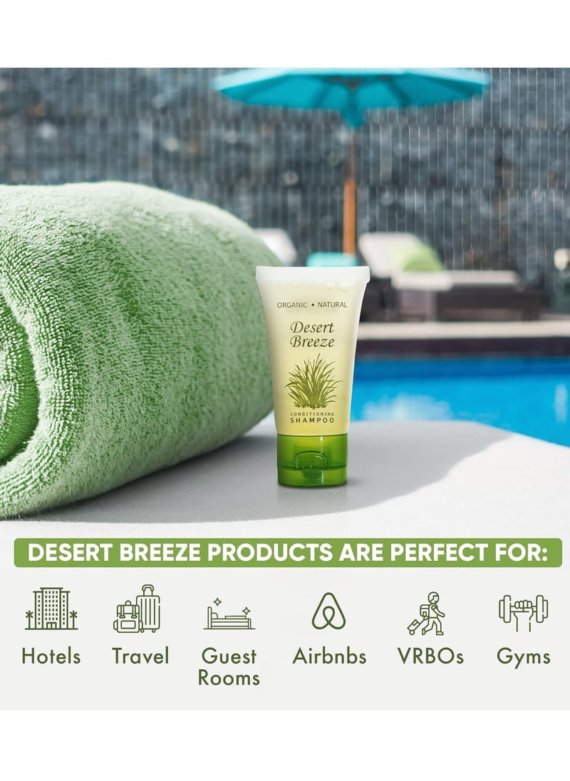 Shampoo and Conditioner, Travel Size Hotel Toiletries, 1 oz. Flip Cap (Case of 20)