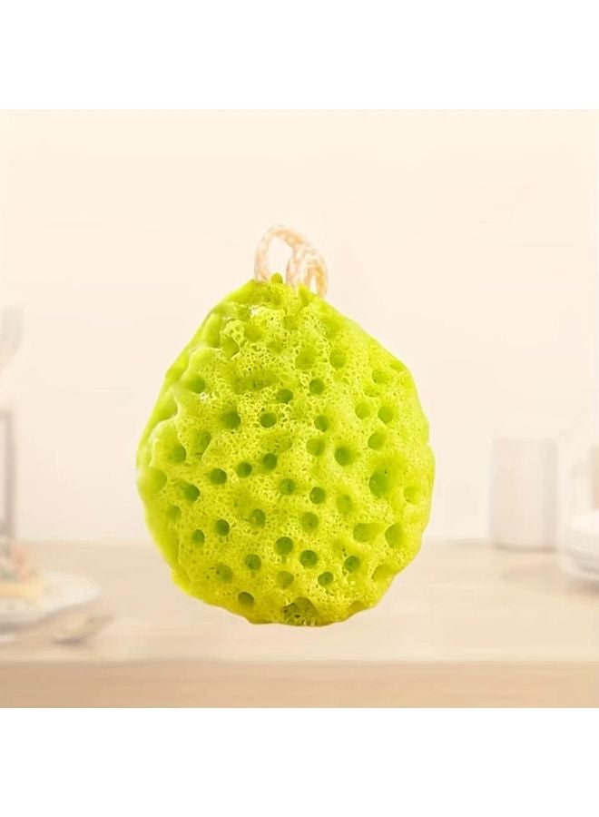 Cheese Purple Japanese Honeycomb Bath Sponge Ultra Soft Large Bubble Bath Scrub For Men And Women - Image 5