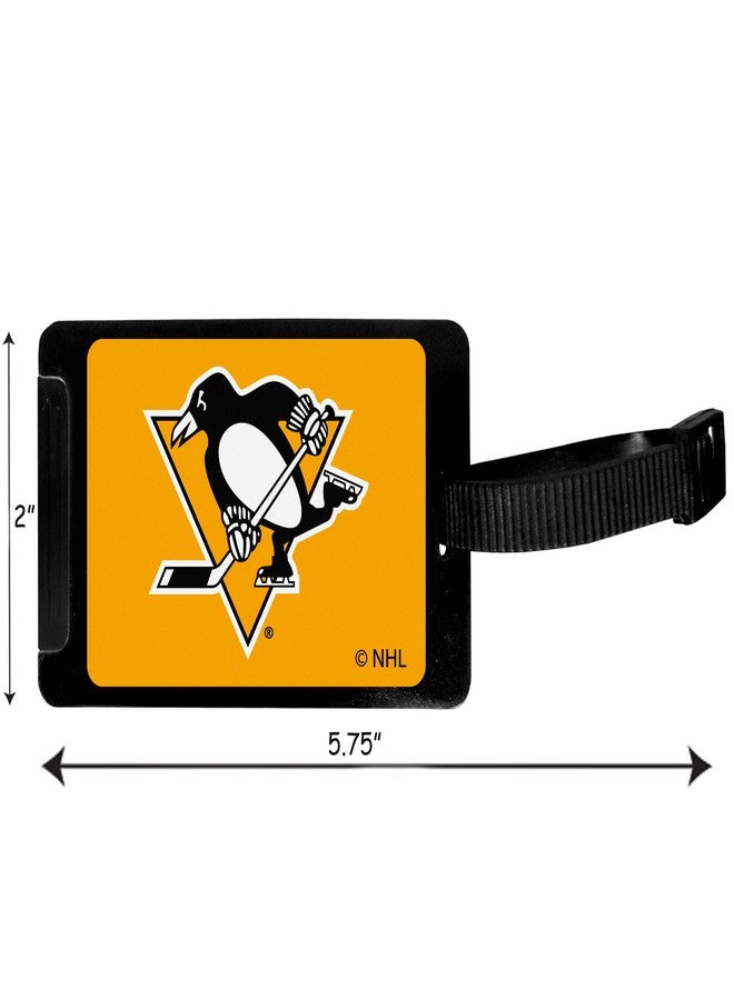 سيسكيو بطاقة أمتعة سيسكيو NHL بيتسبرغ بنغوينز®، عبوة من قطعتين، أسود - Image 3