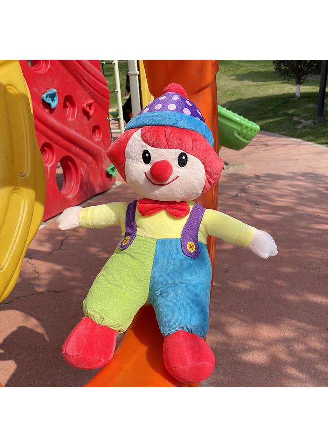 Clown Hand Doll Doll Doll Early Childhood Education Birthday Gift Baby Favorite Plush Toy Doll Cross Border - Image 1