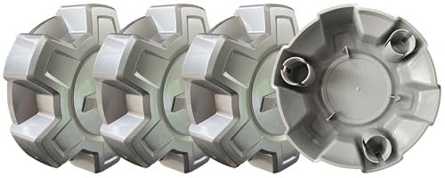 BDHLIYEWA Wheel Center Cap Hub Cap 84173372 23378301, 86814406 Silver for Colorado, Silverado 1500 2019-24 4Pcs - Image 2