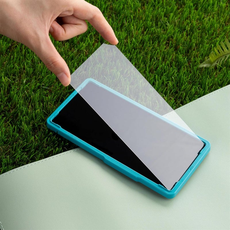 Ibywind for ZTE nubia RedMagic 11 Air Screen Protector,2-Pack,9H Hardness Tempered Glass with Camera Lens Protector,Easy Installation Tool,Bubble-Free,Fingerprint Unlock,Anti-Shatter,Anti-Scratch - Image 3