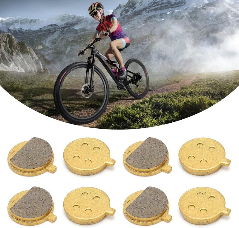 GLOGLOW Electric Scooter Disc Brake Pads, Reliable Wear-resistant Replacement Brake Pads for Mountain Bicycle, 4 Pair for All-weather Off Road Use - Image 3