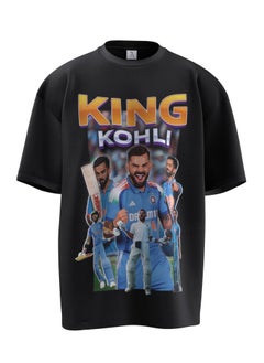 7 الهالات تي شيرت VIRAT 'King' KOHLI (مجموعة CRICKET)  - Image 1