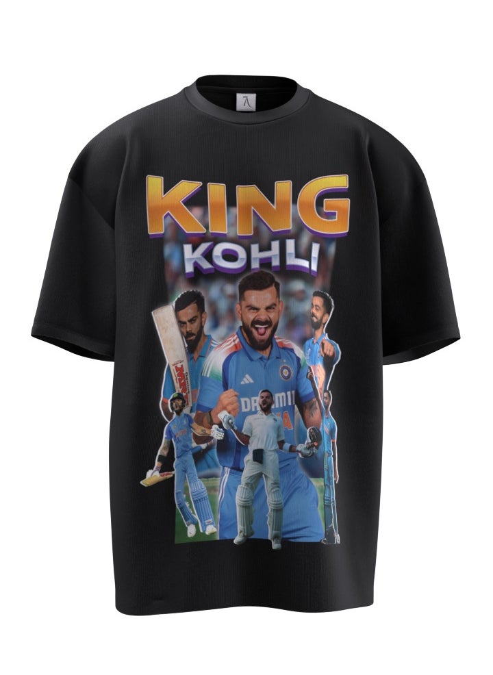 7 AURAS VIRAT 'King' KOHLI Tee (CRICKET Collection)  - Image 1