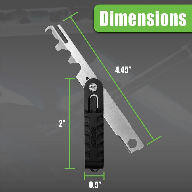 Grip Carbon Multi-Scraper - Clean Major Bolt Carrier Parts: Firing Pin, Carrier, Cam Pin - .223/5.56 MSR - Gunsmithing Cleaning Rebuild and Maintenance - Image 3