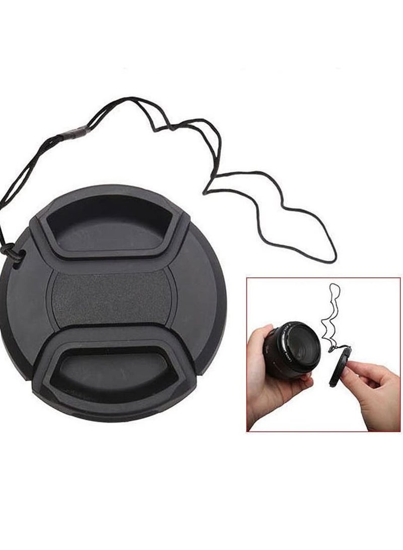 COOPIC 40.5mm Lens Cap Front Cover Protector Snap On Center Pinch for Camera Canon Nikon Sony DSLR - Image 3