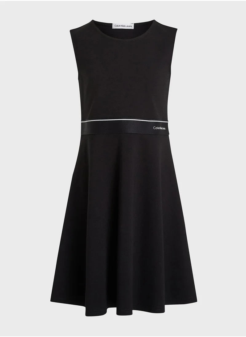 Calvin Klein Jeans Youth Logo Tape Dress