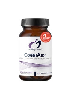 Designs for Health CogniAid - Herbal Memory + Mood Formula with Green Tea Extract, Wild Blueberry + Bacopa (60 Capsules) - pzsku/Z3187834189EC8FC75C85Z/45/_/1739881999/ecfbc8d8-accb-4edf-ba2d-6b047951201b