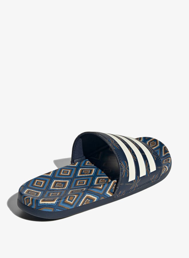 Adidas Womens Printed Slides - Adilette Comfort - Image 1