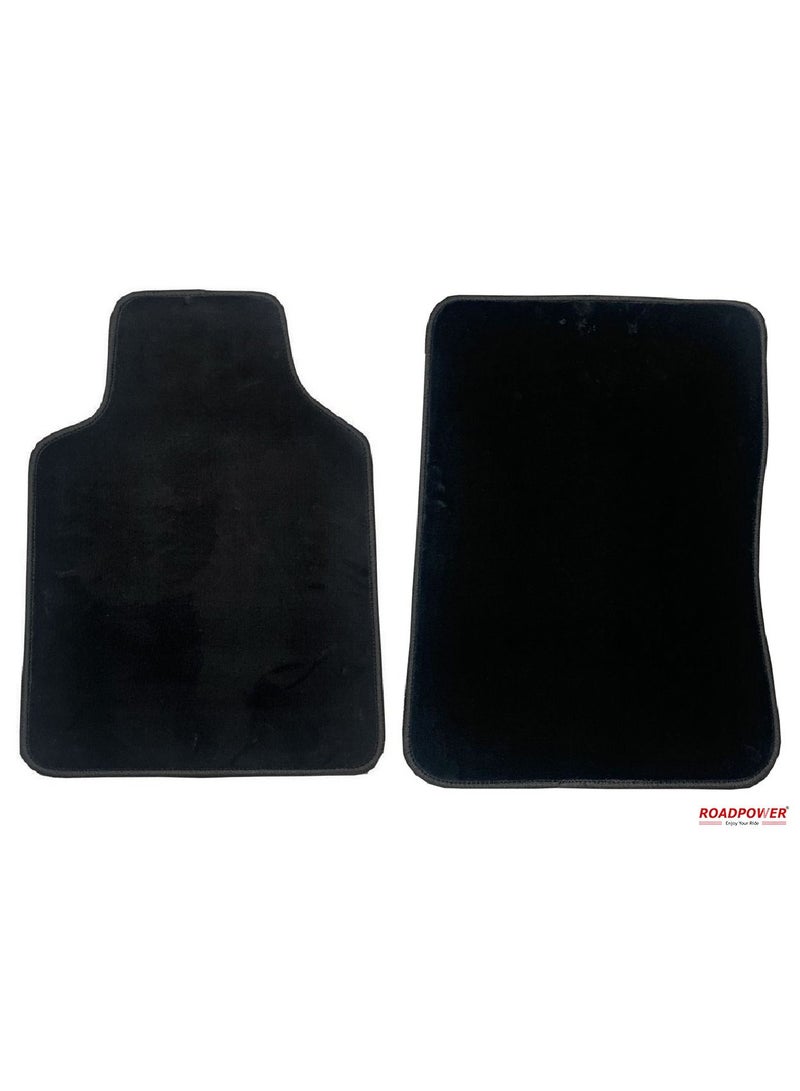Car Floor Mat Luxury Grass Foot Mats Compatible With Premium Vinyl Washable  Floor Mat Black
