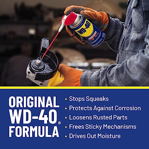 WD-40 Original Formula, Multi-Use Product with Smart Straw Sprays 2 Ways, 8 OZ [3-Pack] - Image 4