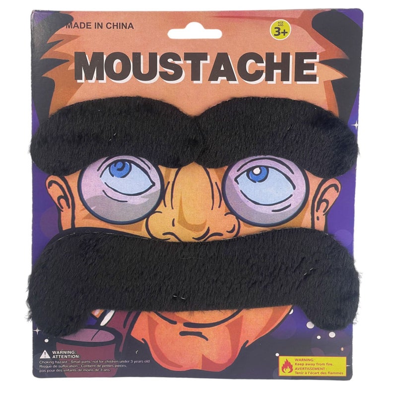 Super Mary Beard Mario Beard Dress Up Character Dress Up Simulation Funny Beard Eyebrows Dramatic Beard - Image 2