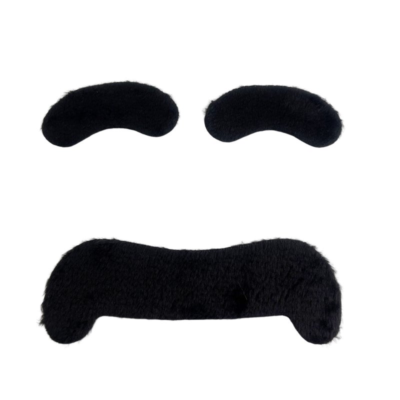 Super Mary Beard Mario Beard Dress Up Character Dress Up Simulation Funny Beard Eyebrows Dramatic Beard - Image 4
