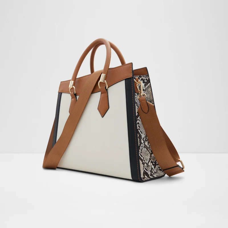 الدو CHENOA Snakeskin Satchel Bag