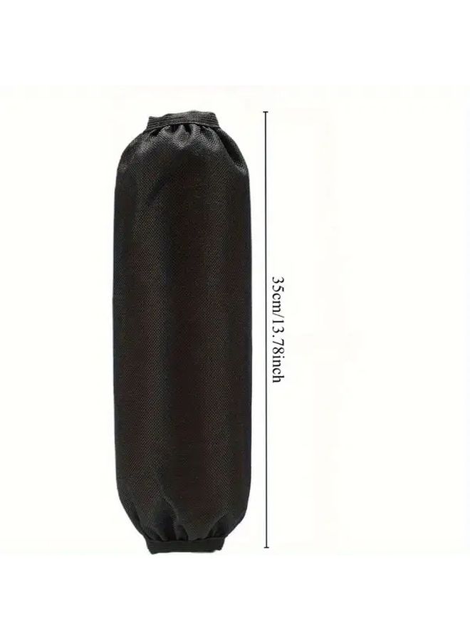 4 PCS Universal Off Road Motorcycle Shock Absorber Covers Black Rubber For Protection - Image 2
