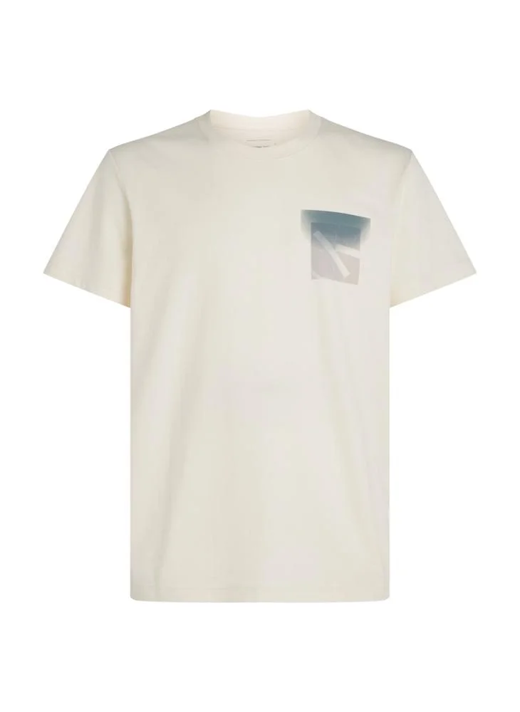 Calvin Klein Jeans Monogram Print Crew Neck T-Shirt