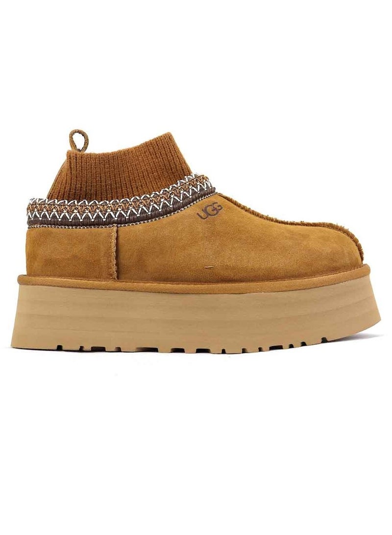 UGG Tazz Knit Slippers – Chestnut | Cozy & Stylish Casual Footwear - Image 1