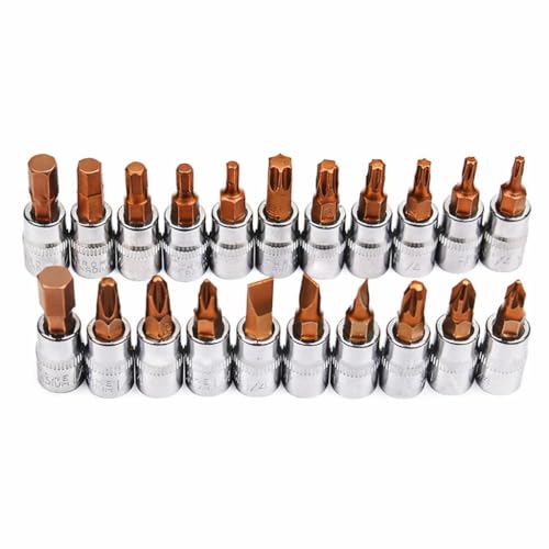 Inditrust 46 In 1 Pcs Crv Torx Tool Kit For Home Use Tools Kit Spanner Set 46Pc Socket Set Goti Set Wrench Set Bike Tool Kit Goti Pana Set - Image 2