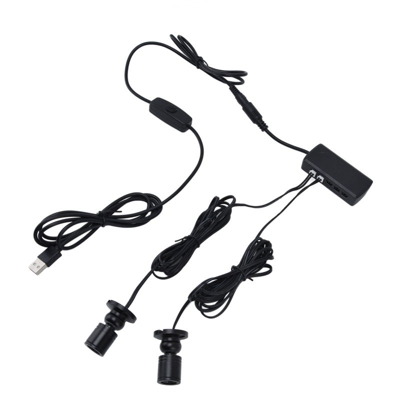 Dimmable LED Lamp: 2M USB Cable, 2M Lamp Body Cable - All Aluminum Wear-Resistant Display Cabinet Light for Home Cabinets, Wardrobes, Exhibition Halls - Image 4
