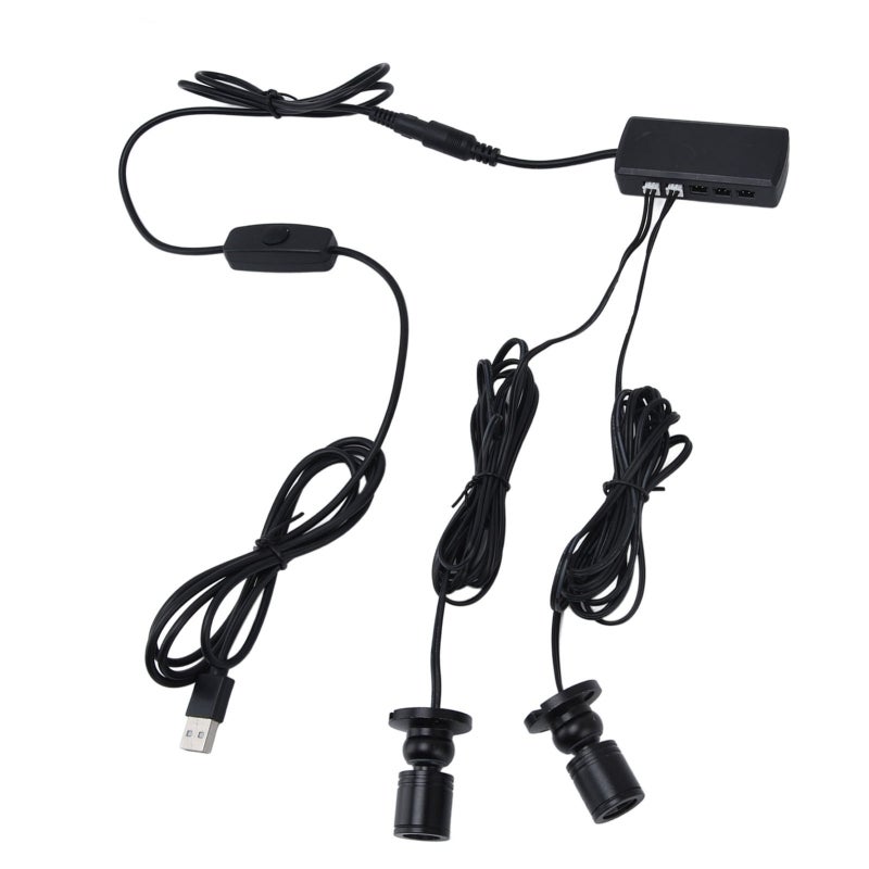Dimmable LED Lamp: 2M USB Cable, 2M Lamp Body Cable - All Aluminum Wear-Resistant Display Cabinet Light for Home Cabinets, Wardrobes, Exhibition Halls - Image 3