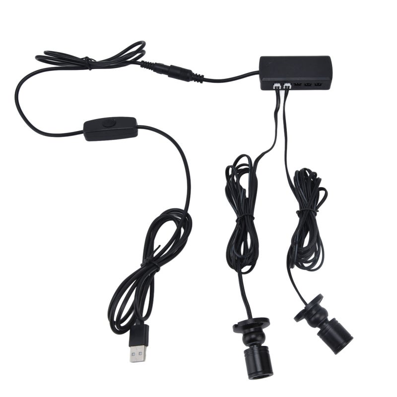 Dimmable LED Lamp: 2M USB Cable, 2M Lamp Body Cable - All Aluminum Wear-Resistant Display Cabinet Light for Home Cabinets, Wardrobes, Exhibition Halls - Image 5