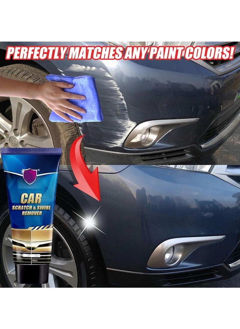 DubaiGallery Car Scratch Remover Kit, 60ml Car Scratch Repair Paste, Scratch Removal Paste for Repairing Car Scratches, Car Maintenance and Refurbishment Paint Scratch Polishing Repair Paste  - Image 3