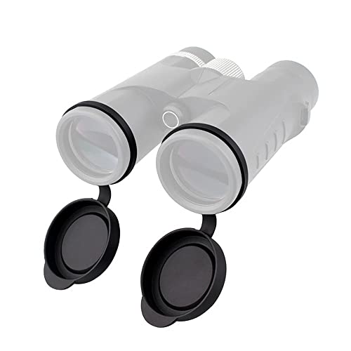 MiOYOOW 10x42 Optics Binocular Caps, Objective Lens Caps Rubber Waterproof Binoculars Protective Covers for Compact Binoculars - Image 2