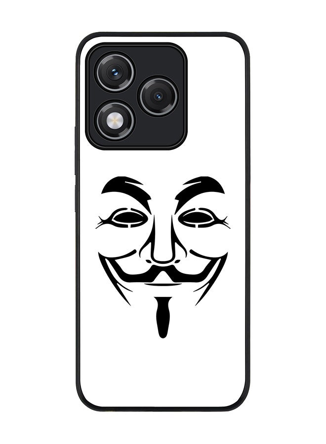 For Honor 400 Lite Case,Slim fit Camera Protection, Shockproof Thin Phone cover  - Vendetta Mask