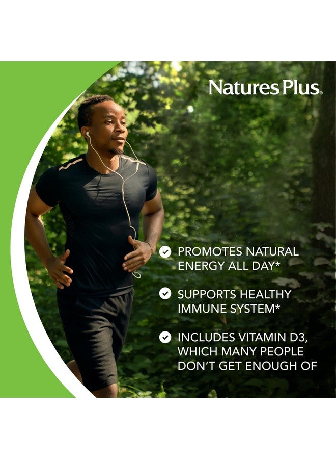 Natures Plus Source of Life - 90 Tablets - Multivitamin & Mineral Supplement - Supports Natural Energy & Overall Well-Being - Gluten Free, Vegetarian - 30 Total Servings - Image 4
