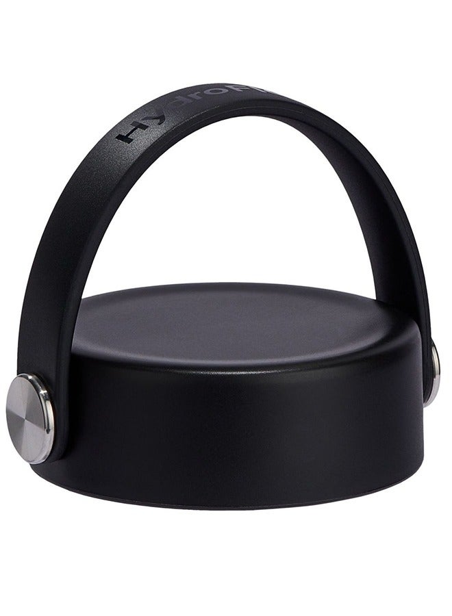 هايدرو فلاسك زجاجة مياه قابلة لإعادة الاستخدام من الفولاذ المقاوم للصدأ بفم واسع سعة 32 أونصة مع غطاء مرن - معزولة بالفراغ، آمنة للاستخدام في غسالة الأطباق، خالية من مادة BPA، وغير سامة - Image 5