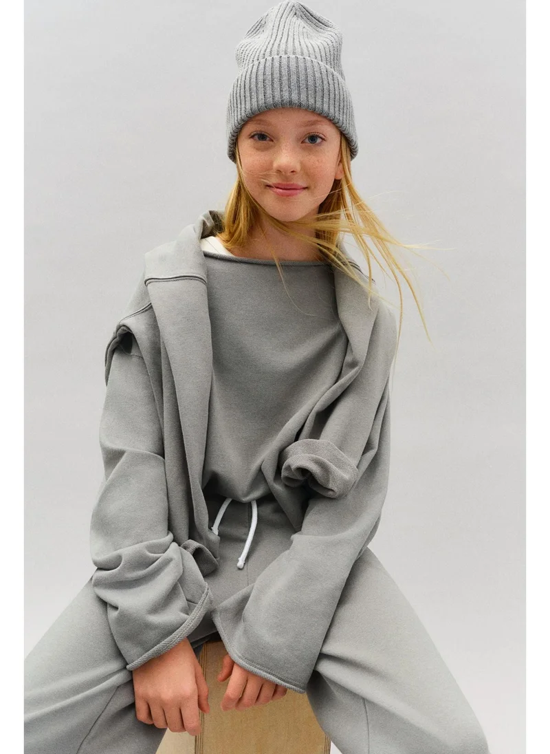 H&M Boat-neck sweatshirt