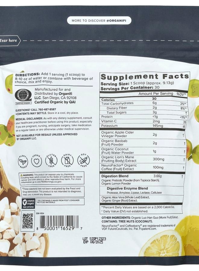 Organifi Original Pure 9.66 oz (274 g) - Image 2