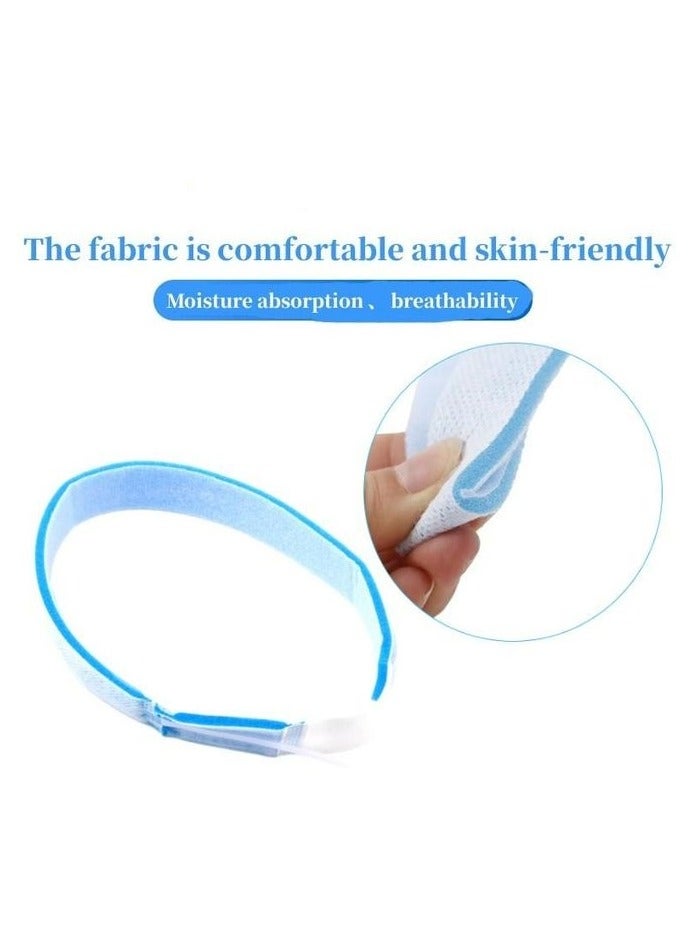 Generic Trach Tube Holder, Tracheostomy  Tube fixator, Hook & Loop Closure to Secure Tube Stabilization for Adult  - Image 2