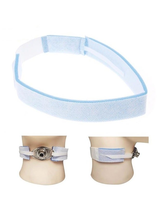 Generic Trach Tube Holder, Tracheostomy  Tube fixator, Hook & Loop Closure to Secure Tube Stabilization for Adult  - Image 3