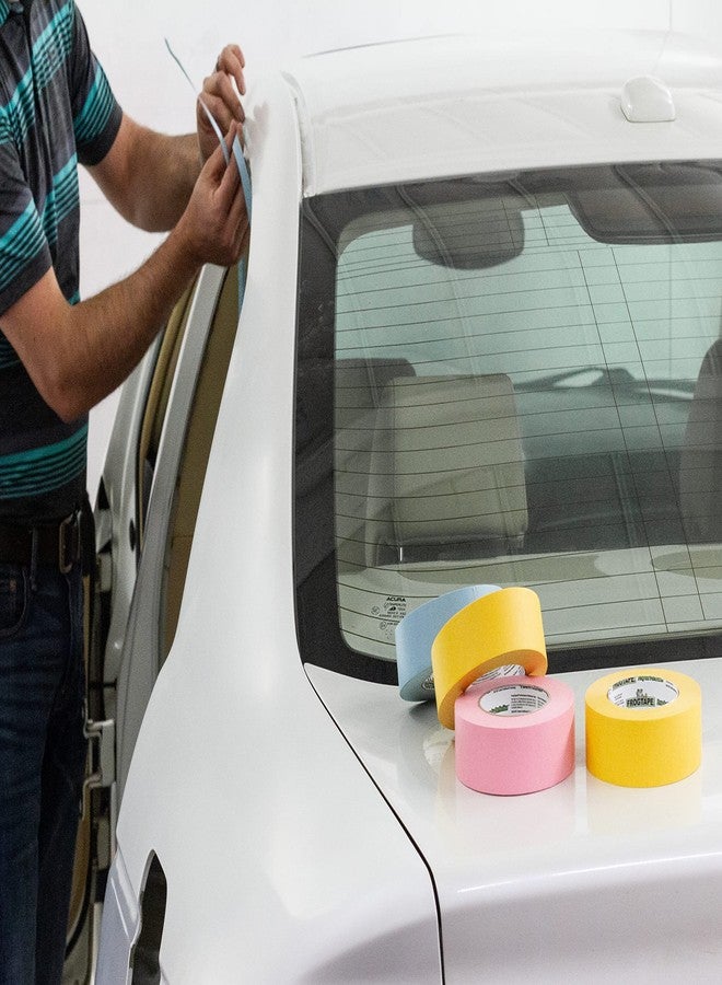 FrogTape 225 Gold Moderate Temperature Performance Grade Masking Tape, Medium-High Adhesion, 24mm x 55m, 6 Rolls per Pack - Image 4