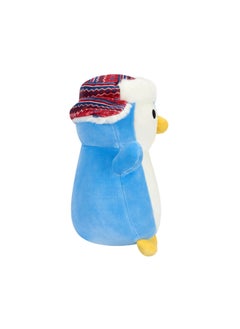 Squishmallows 10 inch Blue Penguin w/Hat HugMee , Officially Licensed Kellytoy Plush Toy, Colorful Soft Toy, Gift for Kids, Girls & Boys Washable Squishy Stuff Toy Multicolor All Age  - Image 3