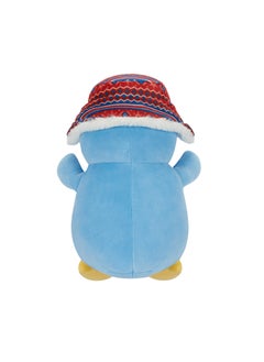 Squishmallows 10 inch Blue Penguin w/Hat HugMee , Officially Licensed Kellytoy Plush Toy, Colorful Soft Toy, Gift for Kids, Girls & Boys Washable Squishy Stuff Toy Multicolor All Age  - Image 4