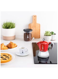 BIALeTTI Moka Induction Red 4 Cups Tazze 6944  - Image 3