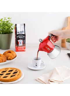 BIALeTTI Moka Induction Red 4 Cups Tazze 6944  - Image 4