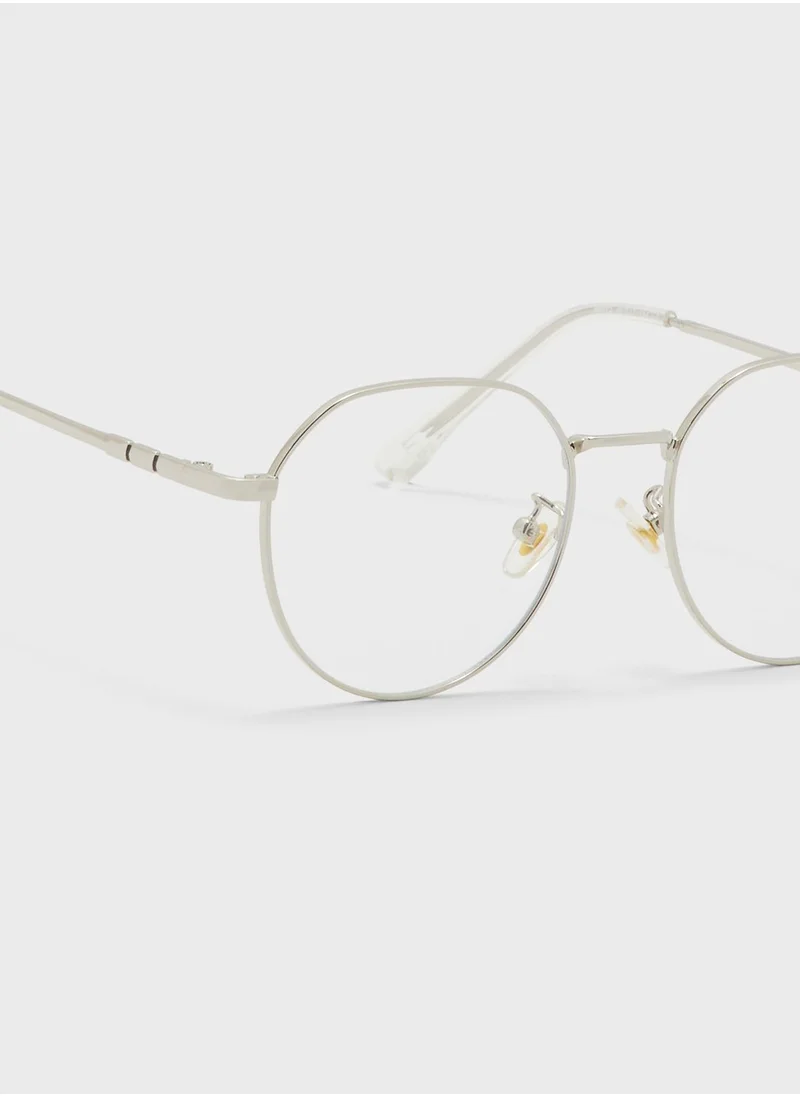 Seventy Five Anti Blue Lens Round Glasses