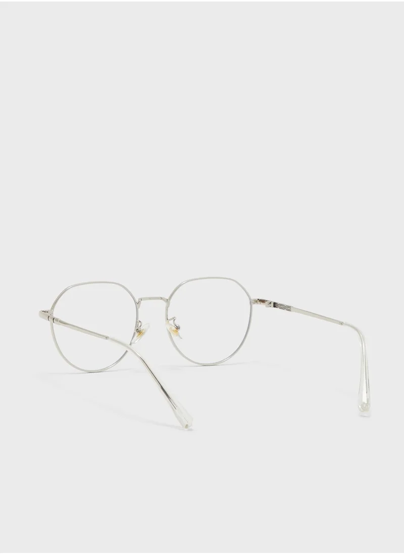 Seventy Five Anti Blue Lens Round Glasses
