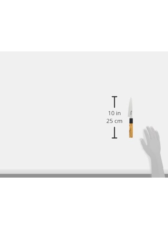 هوم برو سكين هوم برو متعدد الاستخدامات 5 بوصات - قيمة أفضل لحياة أفضل - شفرة من الفولاذ المقاوم للصدأ مصنوعة بدقة، مقبض مريح، أداء استثنائي في النحت بدون أي تأثير، وأداء يدوم طويلاً. - Image 3