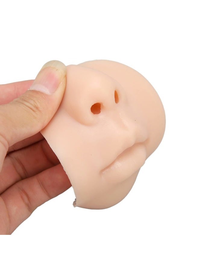 Jiawu Silicone Ear Model, Soft Silicone Nose Model, 3D Nose and Mouth Model for Piercing Practice, Silicone Body Parts, Human Ear Model, Silicone Flexible Model for Jewelry Display (#2) - Image 4