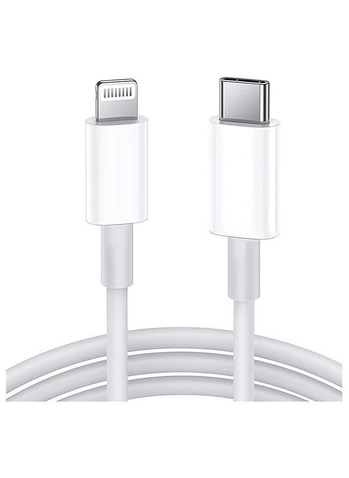 كابل لايتنينج لشاحن iPhone السريع [معتمد من Apple MFi] كابل USB-C إلى Lightning شحن سريع 1 متر متوافق مع iPhone14/14 Plus/14 Pro/14 Pro Max/13/13pro/12/12 Pro/12 Pro Max/11/iPad - pzsku/Z318950C630BB791D9F20Z/45/_/1729429273/a28538e4-e58c-44aa-9f51-4a59a2ec8629