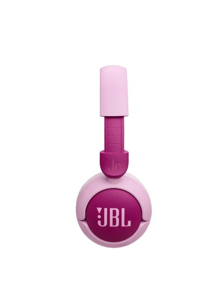 جي بي إل Junior 320BT Wireless On-Ear Kids Headphones - Purple - Image 3