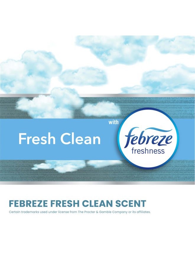 Glad ForceFlex Tall Kitchen Trash Bags, 13 Gallon, Fresh Clean, 140 Count (Package May Vary) - Image 3