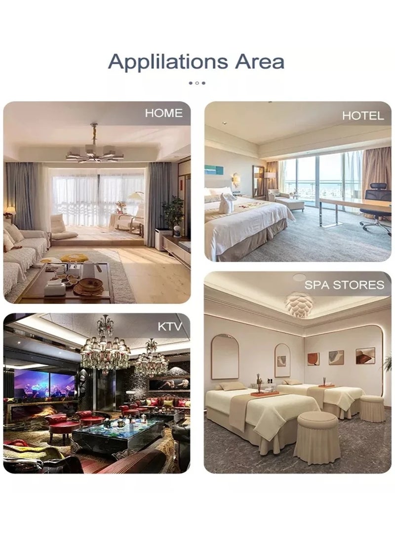 ارواق توقيت الناشر الضروري النفط 600m³ كبير رائحة الناشر الحائط رائحة آلة فندق المنزل العطر - Image 5