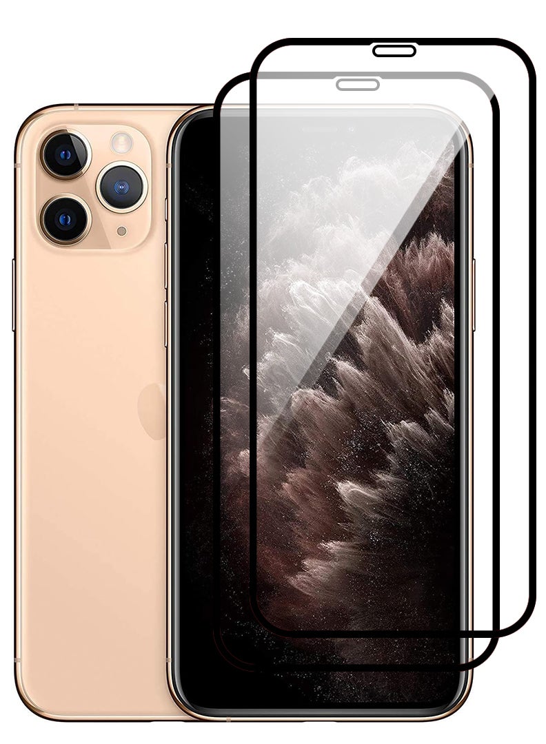 Theodor Pack of 2 Tempered Glass Screen Protector With 9H hardness For APPLE IPHONE 11 PRO MAX 6.5  - Image 1