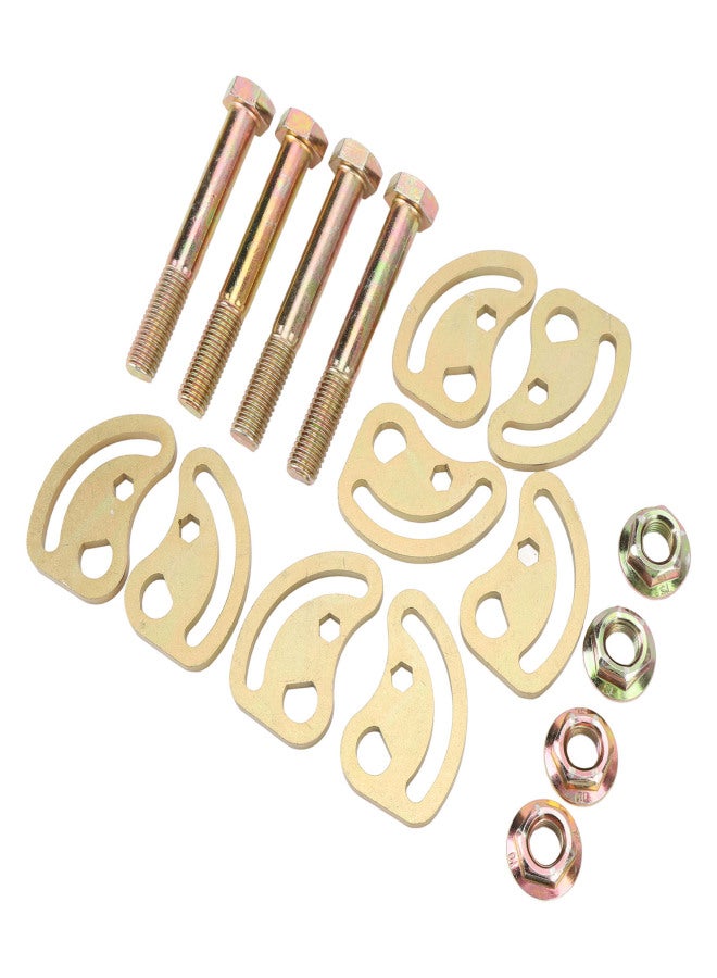 4 Sets Alignment Caster Camber Bolt Adjusting Kit K100026 Alignment Camber Bolt Kit for XL 1500 2500 - Image 2